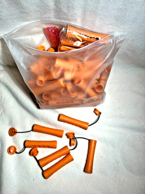 WILLBOND 59 Pcs Hair Perm Rods Set Plastic Cold Wave Perming Rods for Natural