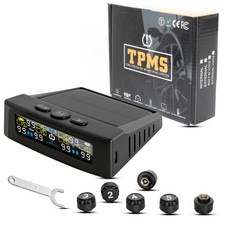 Wireless Tire Pressure Monitoring System Usb Charging Solar Powered Tpms Wireless Tire Pressure Monitoring System Usb Charging Solar Powered Tpms