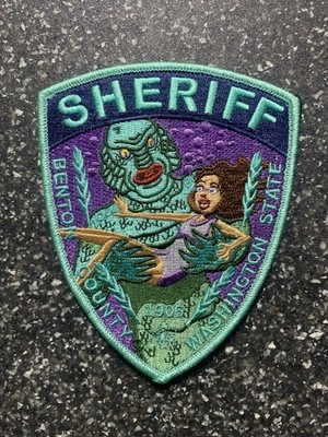 Benton County Washington Sheriff's 2023 Version 4 Halloween Patch. New