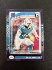 2024 Panini Donruss Optic -  Rookie Chop Robinson #219 Purple Scope Prizm (RC)