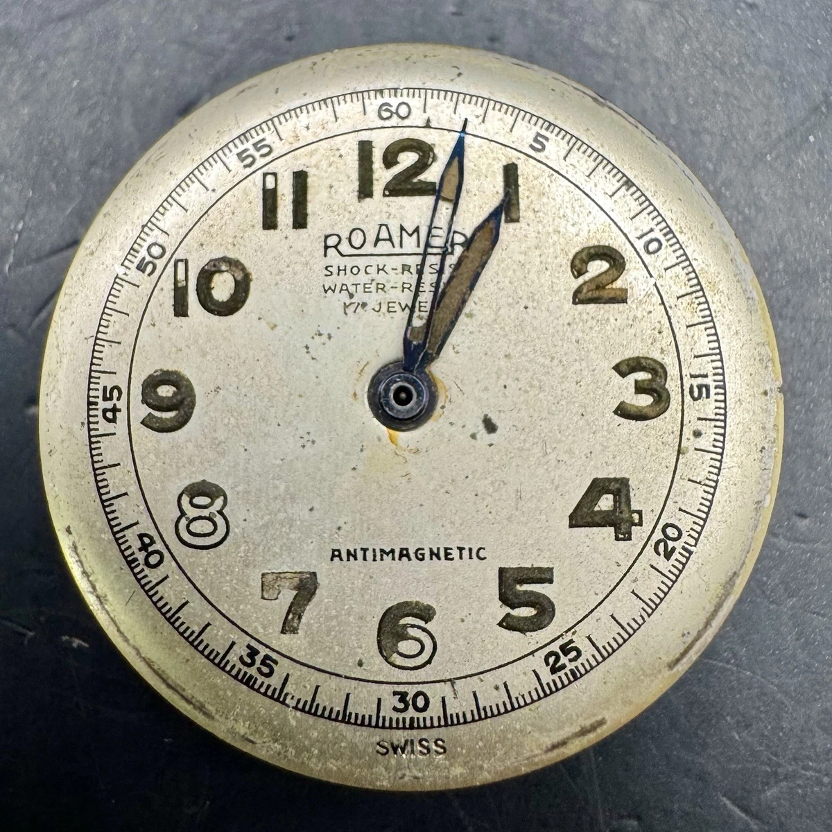 VINTAGE ROAMER 404 MST 2786 CAL 450,475 Tige remontoir Brisée Winding