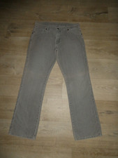 WRANGLER Herren Bootcut Cord Jeans / Cord Hose Grau W36 L34 **TOP**