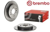2X Bremsscheibe Brembo 08.B602.21 2 Bremsscheiben Hinterachse Hinten FüR Honda