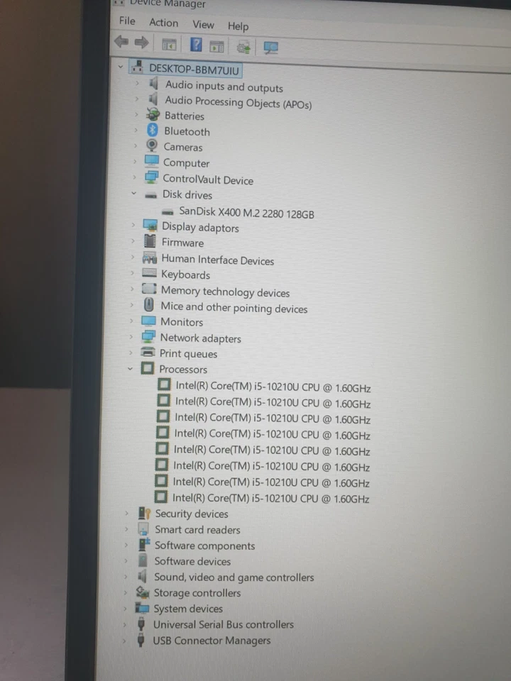 Dell Latitude 5510 · i5-10210U · 8GB · 128GB, photo 2 of 5