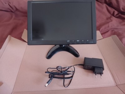 AISHICHEN Mini Monitor 10.1 Zoll Display 1280 x 800, IPS mit HDMI USB VGA AV BNC