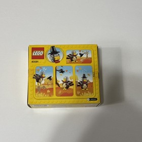 LEGO Seasonal THANKSGIVING TURKEY 40091 NEW Factory SEALED Set