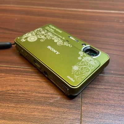 Sony Cyber-shot DSC-T77 10.1MP Digital Camera - Silver for sale