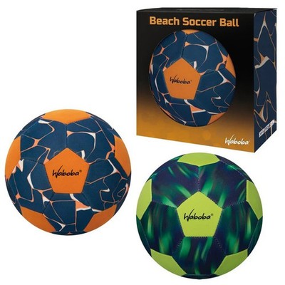 Waboba Neopren-Strandfußball Größe 5 grün orange