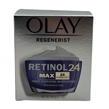 Olay Regenerist Retinol24 Max Night Hydrating Moisturizer Fragrance Free 1.7 oz