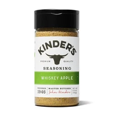 Kinder's Whiskey Apple Premium Seasoning (5.5 Oz.) 1 Bottle FEB 2026