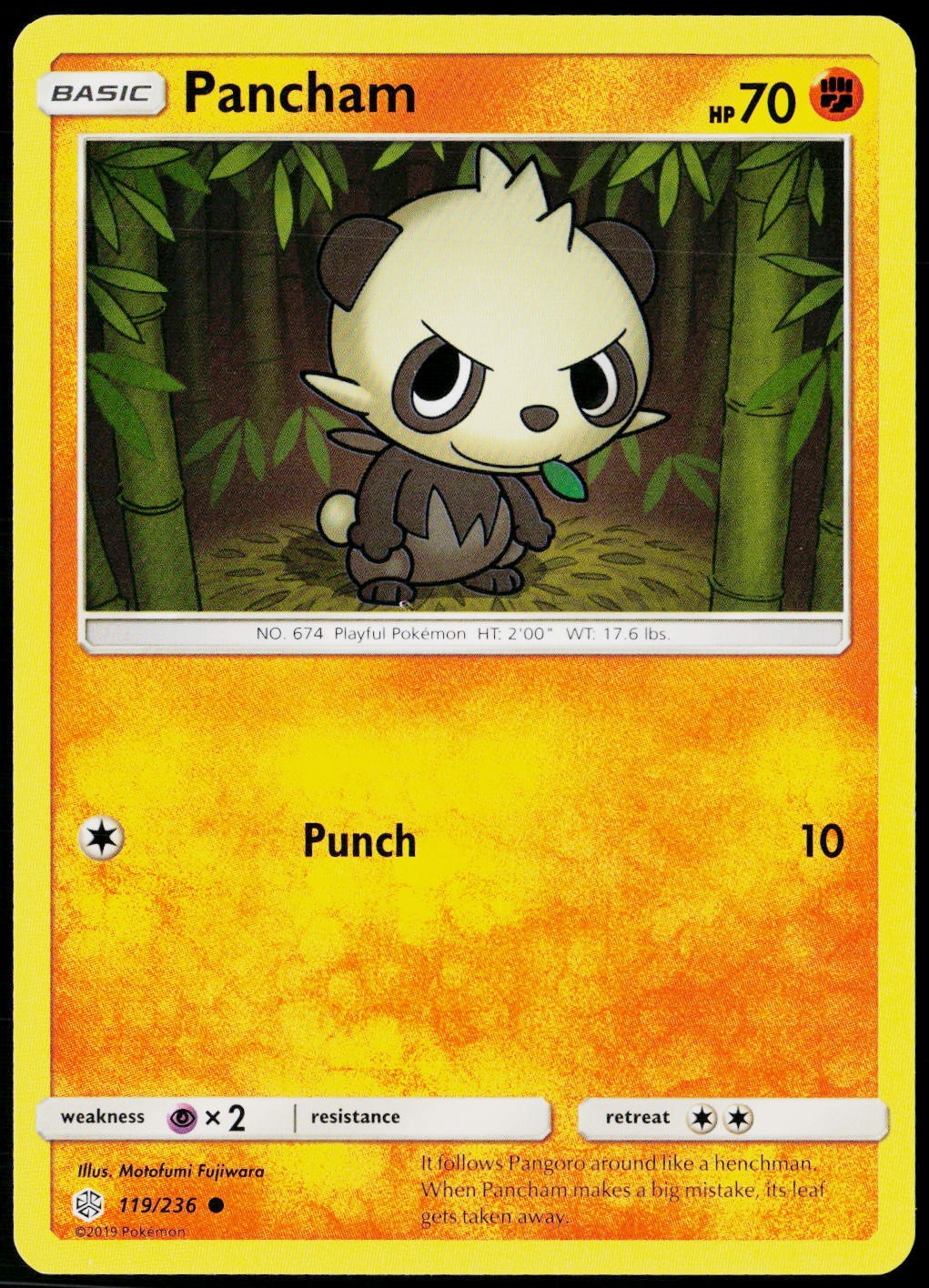 Pancham 119/236 SM - Cosmic Eclipse LP