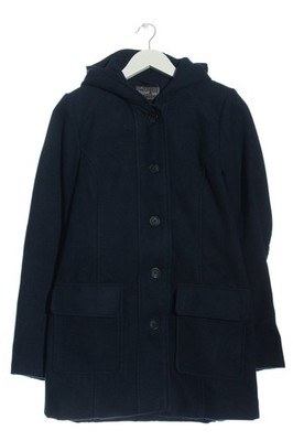 N. EVERY DAY Kapuzenmantel Damen Mantel Gr. DE 36 blau Casual-Look