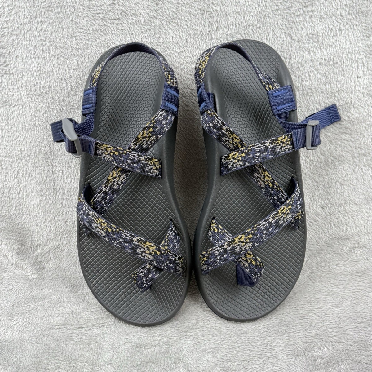 Chaco Classic Sandals Mens 11 Navy Blue Outdoors Hiking  display picture 1