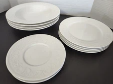 Faberware Alsace Stoneware #4242  Plates & Bowls Set Of 10