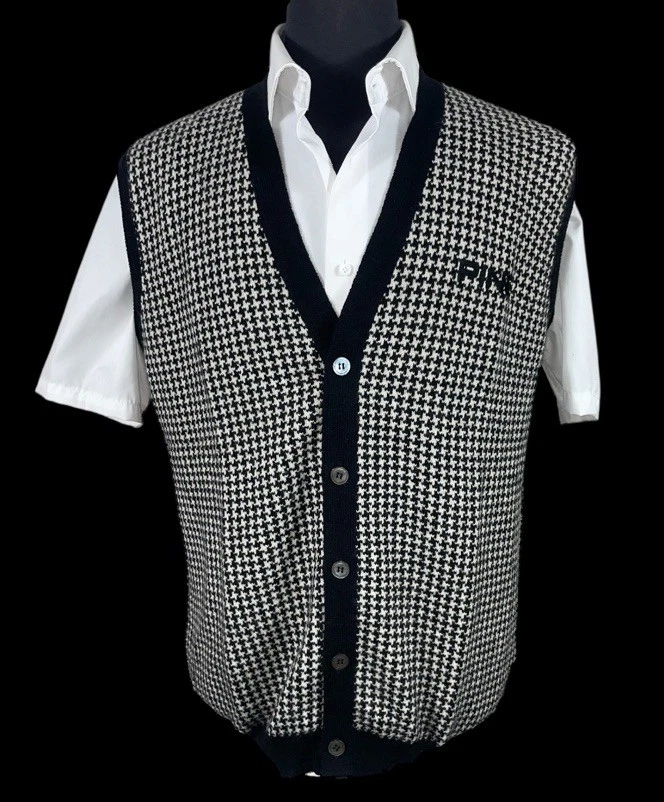 VTG PING CASHMERE WOOL SWEATER VEST SZ 46 SCOTLAND - Image 2 of 4