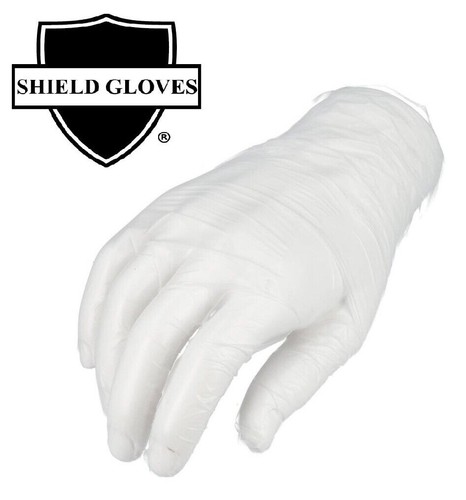 Clear Powder Free Non Latex Vinyl Disposable Gloves 5 Mil Large 2000 Pieces - Picture 2 of 7