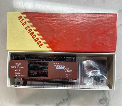 Red Caboose Ho 40’ Aar Kiste Auto C&nw RC-8507-1C Chicago & Nordwesten 57731 Set | Condition: Neu