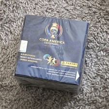2016 Panini Copa America Centenario HUGE 50 Pack Factory Sealed Box-350 Stickers