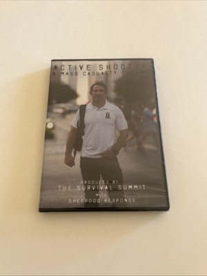 Active Shooter & Mass Casualty Events / DVD / Survival Skills *Brand New*