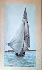 Aquarell aus Berlin 1905