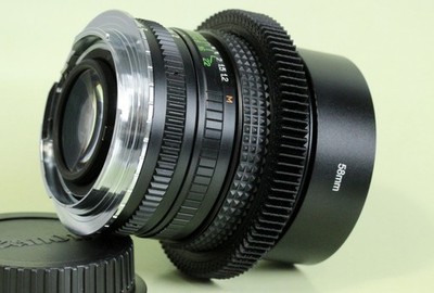 Objectif Mir 24-H 35mm F/2 – Monture M42 (avec Adaptateur EF) – Plein Format