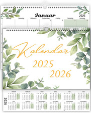 Wandkalender 2026 A4, Kalender 2026 von Nov. 2025 bis Dez. 2026, Monatsübersicht