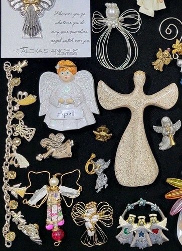 Vintage Angel Collection Divine Variety Pins, Brooches, Ornamental Style Designs - Picture 7 of 10