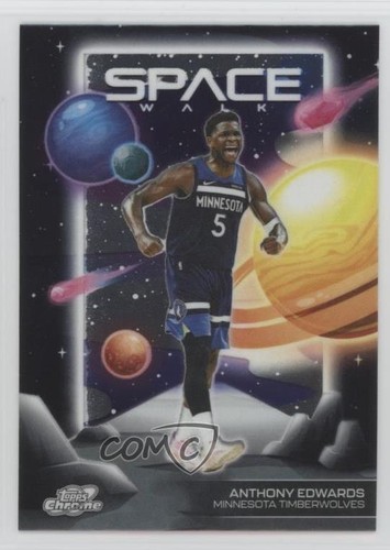 2025-26 Topps Cosmic Chrome Space Walk Anthony Edwards #SW-5
