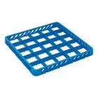 DT Rialzo Cestello goblets for dishwasher 25 compartments professional 50x50 cm Blue