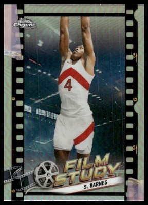 2023-24 Topps Chrome #FS-22 Scottie Barnes Film Study