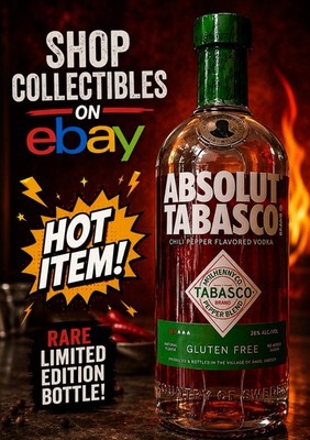 ABSOLUT VODKA TABASCO (750ml) [for-collectors/Empty]