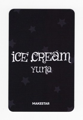 YUNA ITZY - ICE CREAM [MAKESTAR] LUCKY DRAW EVENT EXCLUSIVE