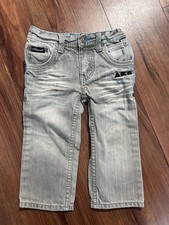 Light-wash Denim Vtg 90s- Y2K Retro Hip Hop Jeans for Children 2T