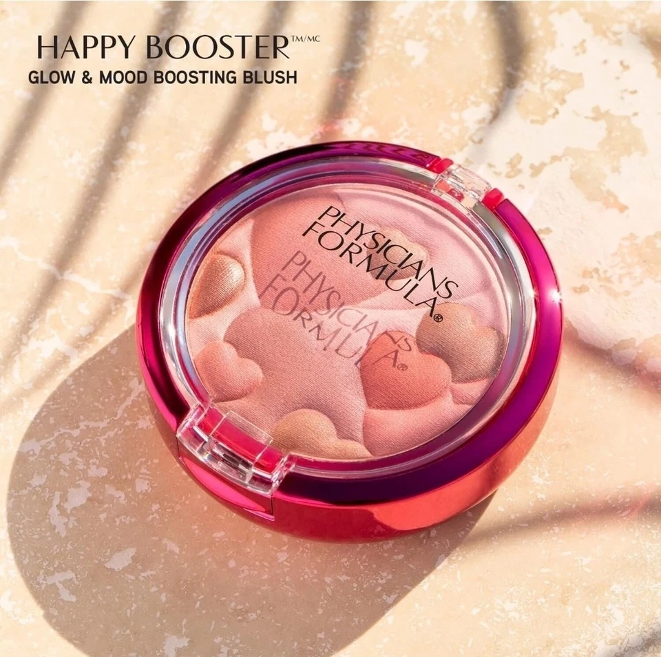 Physicians Formula Happy Booster Glow & Mood Boosting Blush Rose 7322 New In Box - Image 3 of 4