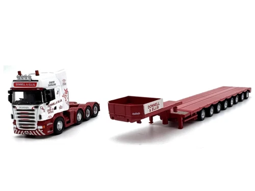 Remolque de carga baja multieje modelo diecast coche de colección ED 1:76 Scania R580 - Imagen 16 de 18