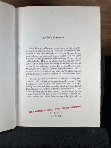 Songs for Sixpence by Josephine Blackstock (1955 Hardcover DJ, ex-library) - Picture 8 of 10