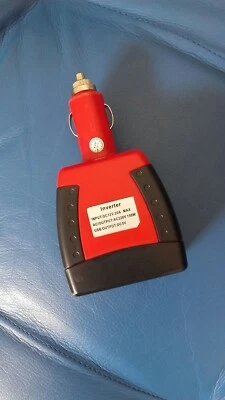 Transformador Inversor Adaptador Coche Mechero 150W 12V-220V Convertidor USB EU - Imagen 1 de 2
