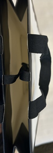 Authentic GUCCI Empty Black & White Paper Shopping Gift Bag W/Tie 15 X 9 X 3 - Picture 4 of 7