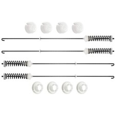 W10780045 4Pcs Washer Suspension Damper Rod Kit Compatible with Samsung