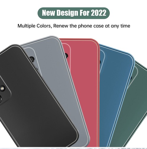 Custodia telefono silicone liquido per Samsung Galaxy S22 Note 20 A13 A53 A52S custodia gel - Foto 56 di 120