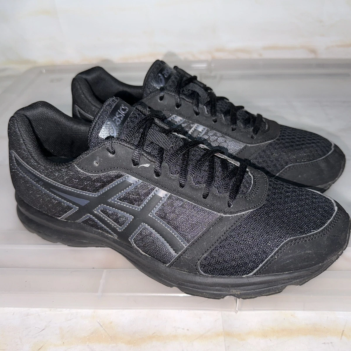 Asics patriot 8 black sale