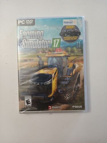 Farming Simulator 17 Walmart Exclusive (PC, 2016) Brand New Factory Sealed - Afbeelding 1 van 5