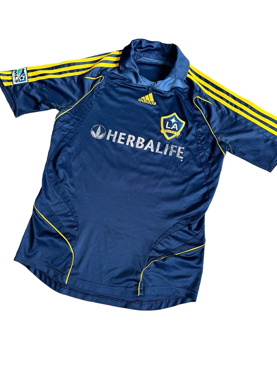 Vintage Los Angeles Galaxy David Beckham #23 2008 Away