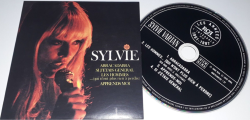 SYLVIE VARTAN CD 4 TITRES / ABRACADABRA / LES HOMMES ... DUO JOHNNY HALLYDAY - Photo 1/2
