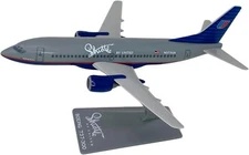 Flight Miniatures United Shuttle Boeing 737-300 Desk Top 1/200 Model Airplane