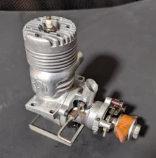 Early Ken Ignition Model Engine, S/N 1099, Good Compression & Turns Free w/stand