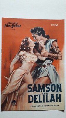 IFB Nr.1310 Samson und Delilah - Illustrierte Film-Bühne Filmprogramm V. Mature