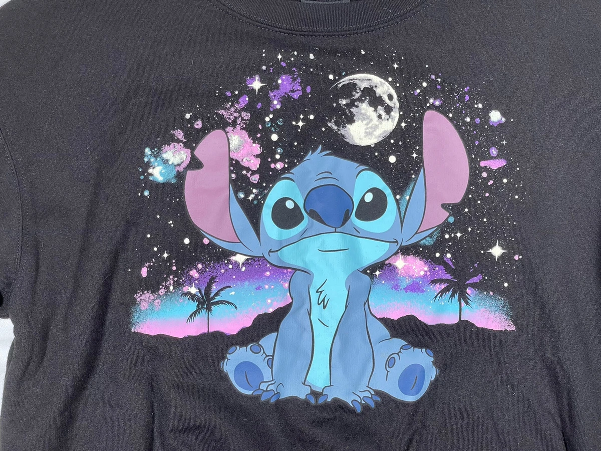 Stitch Embroidered Sweatshirt Lilo & Stitch Crewneck 