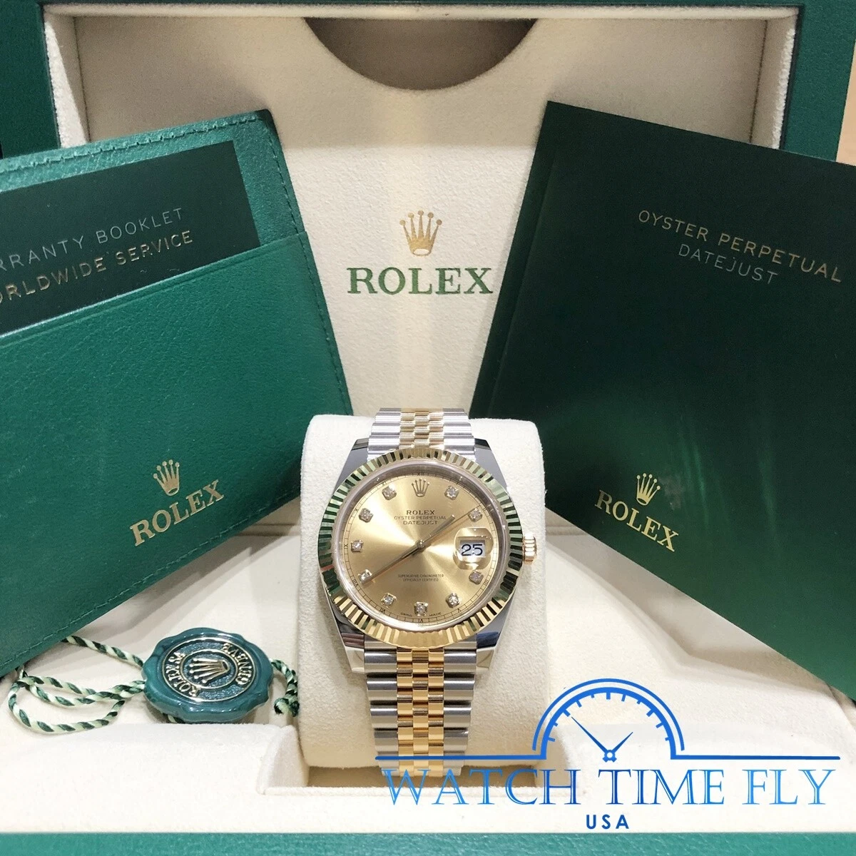 Datejust 41 champagne dial cheap