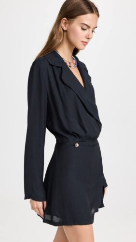 Petite robe noire femme Free People Simone - Photo 3/6
